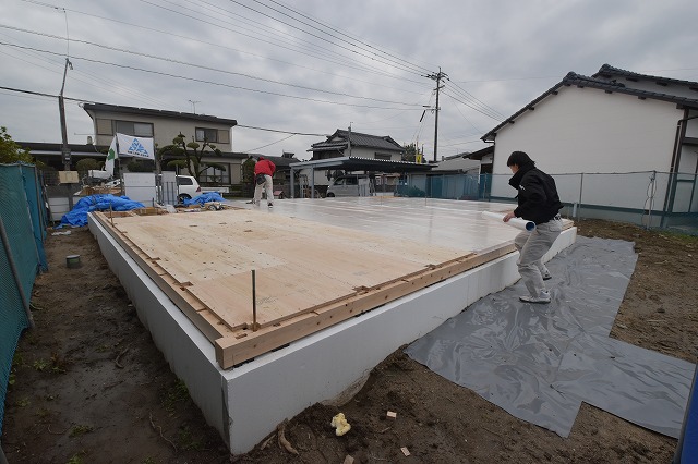 福岡県三井郡大刀洗町02　注文住宅建築現場リポート④