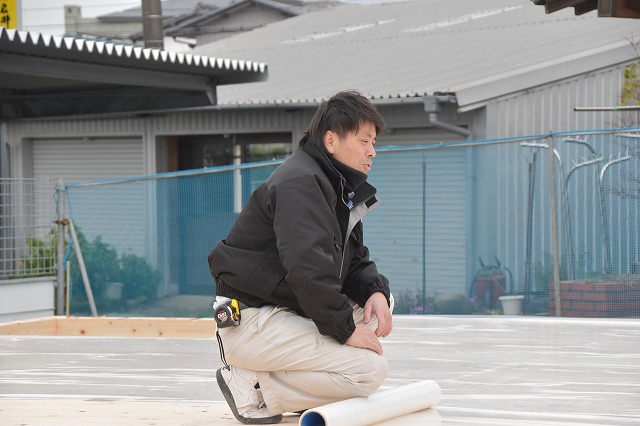 「三井郡大刀洗町02」注文住宅現場リポート④【木工事】【土台敷き】