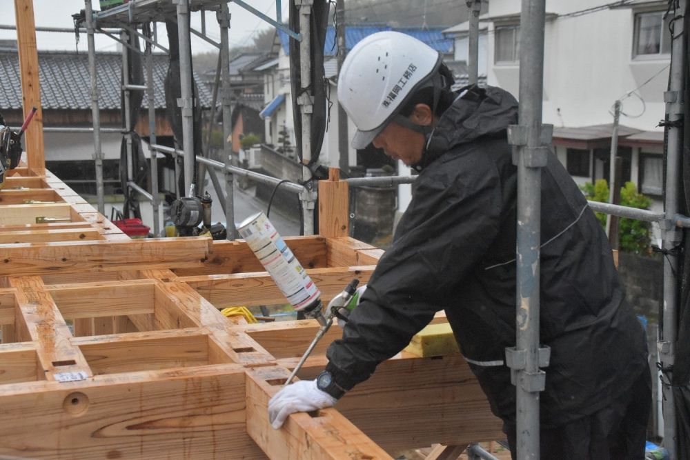 「福岡市西区飯氏01」注文住宅現場リポート⑤【上棟式】