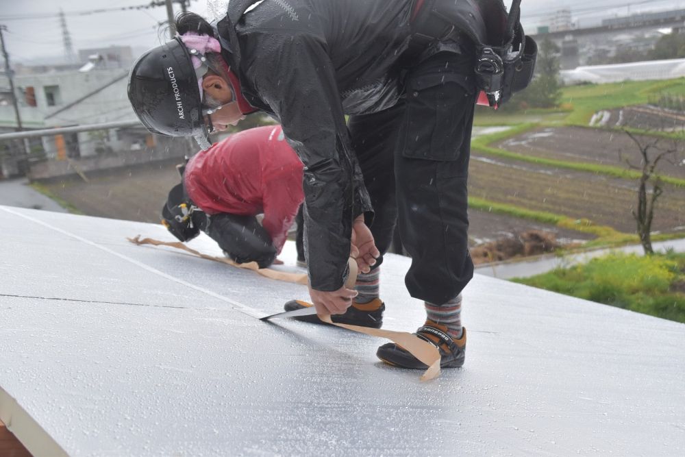 福岡市西区飯氏01　注文住宅建築現場リポート⑤　～上棟式～