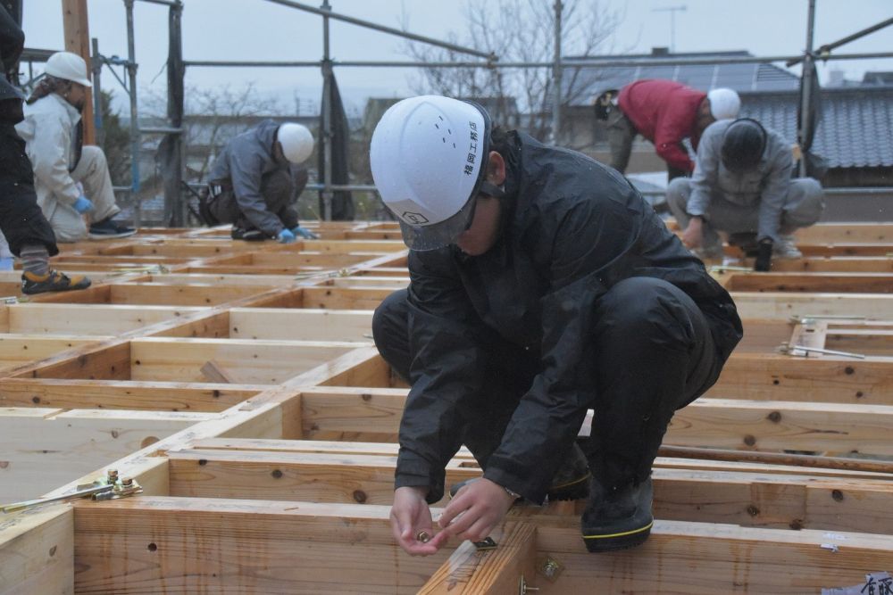 福岡市西区飯氏01　注文住宅建築現場リポート⑤　～上棟式～