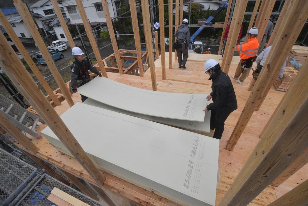 「福岡市西区飯氏01」注文住宅現場リポート⑤【上棟式】