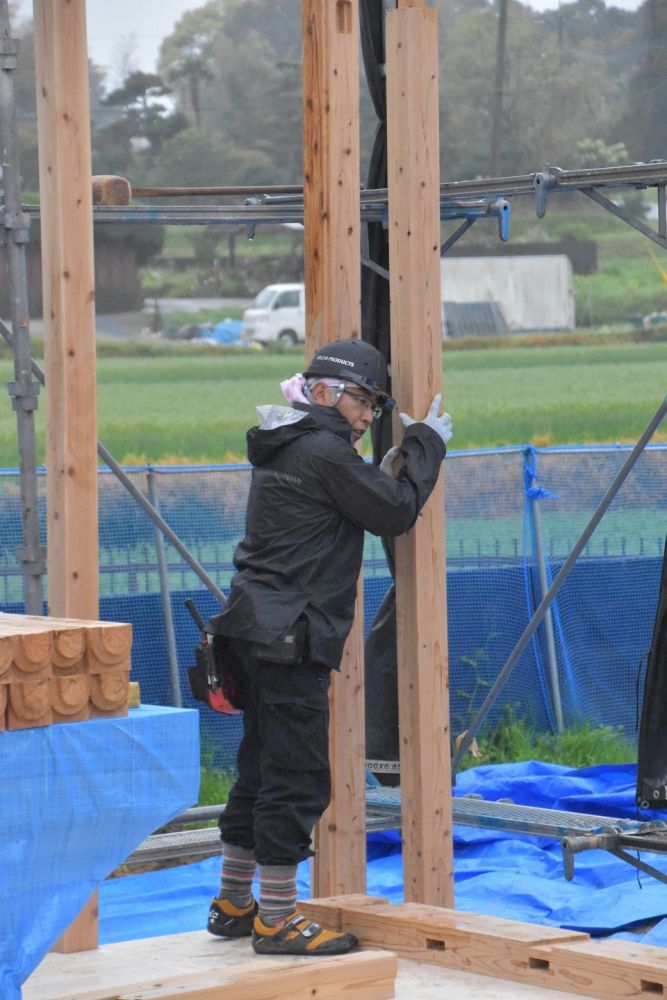 福岡市西区飯氏01　注文住宅建築現場リポート⑤　～上棟式～