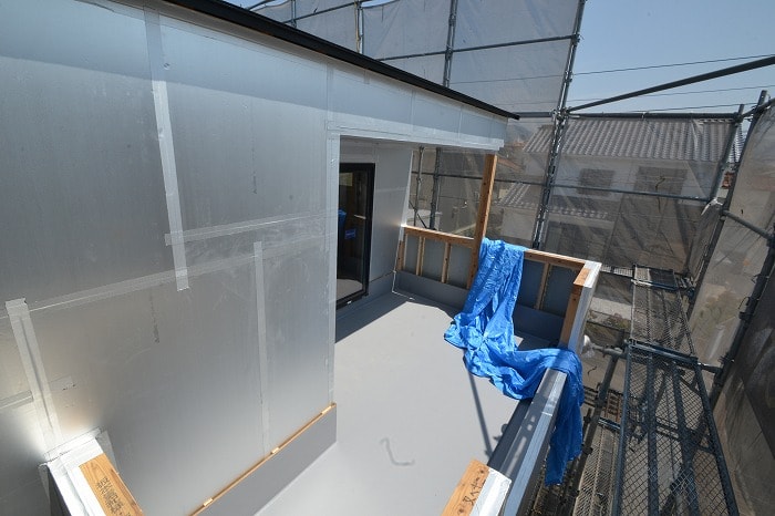 「朝倉郡筑前町東小田01」注文住宅現場リポート⑦【木工事】【外断熱材】