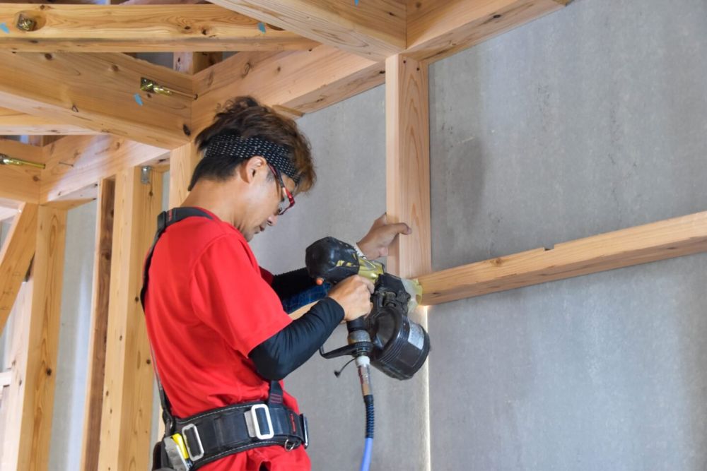 「那珂川市07」注文住宅現場リポート④【木工事】【サッシ】