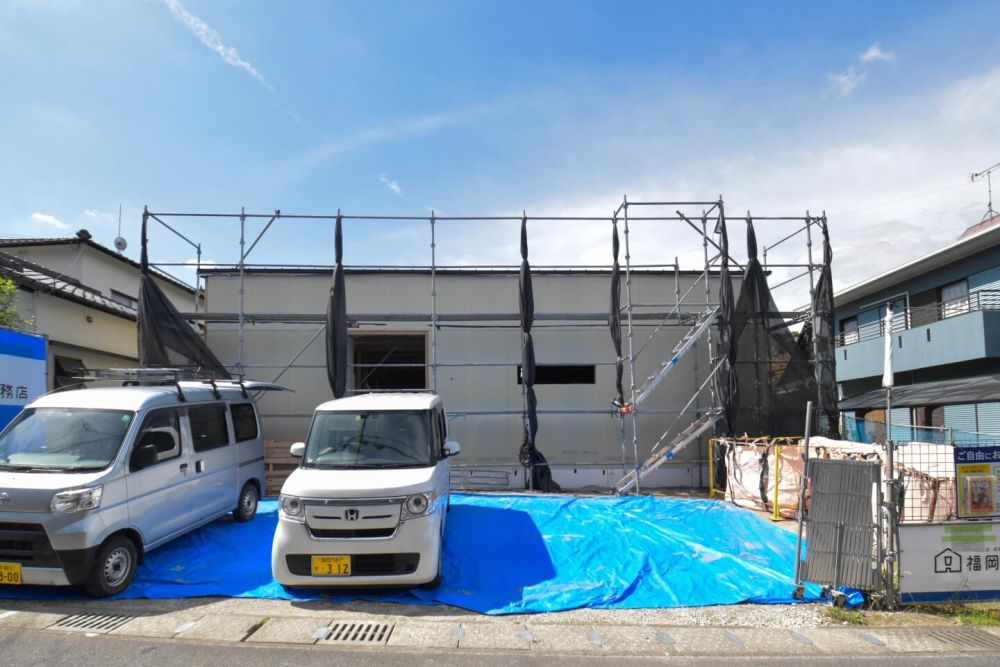 「那珂川市07」注文住宅現場リポート④【木工事】【サッシ】