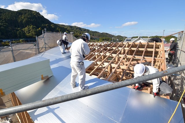 福岡県那珂川市05　注文住宅建築現場リポート⑤　～上棟式～