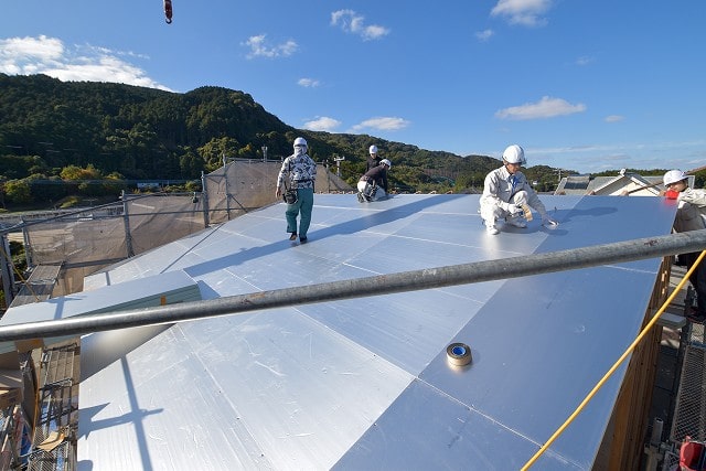 福岡県那珂川市05　注文住宅建築現場リポート⑤　～上棟式～