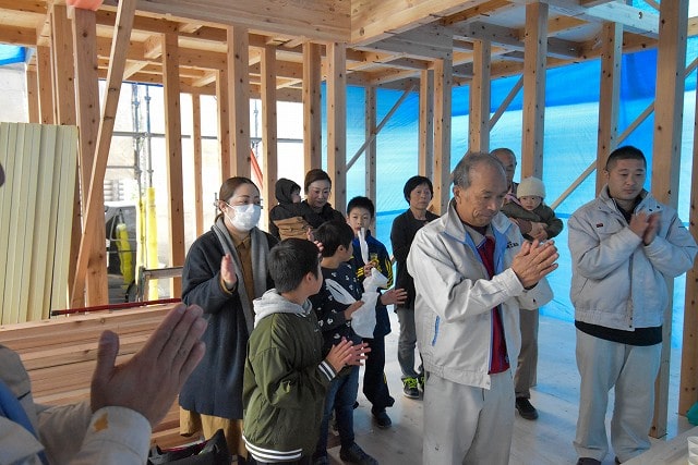 「那珂川市05」注文住宅現場リポート⑤【上棟式】