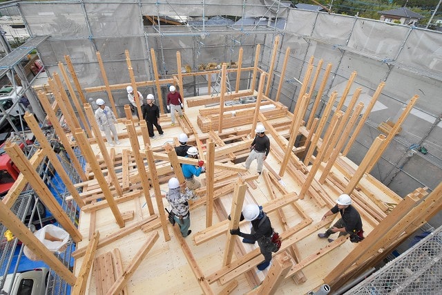 福岡県那珂川市05　注文住宅建築現場リポート⑤　～上棟式～