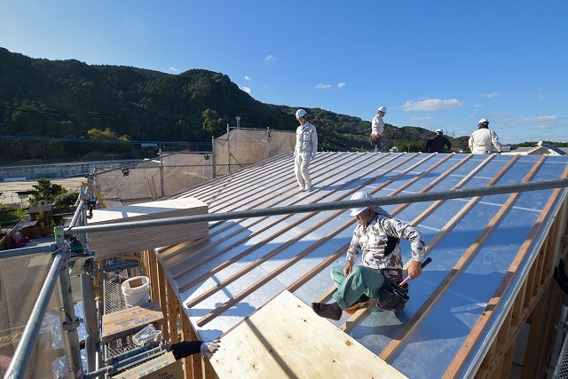 福岡県那珂川市05　注文住宅建築現場リポート⑤　～上棟式～