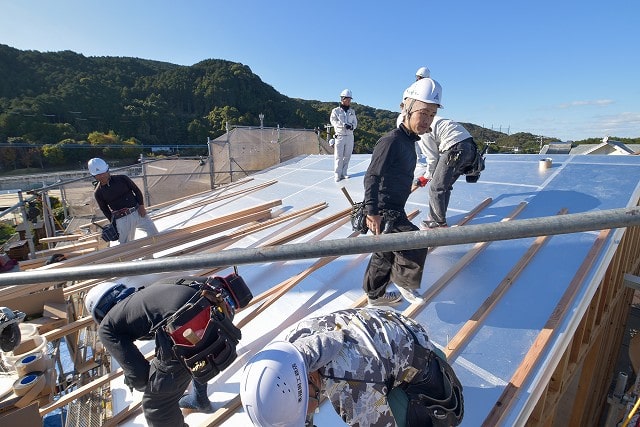 福岡県那珂川市05　注文住宅建築現場リポート⑤　～上棟式～