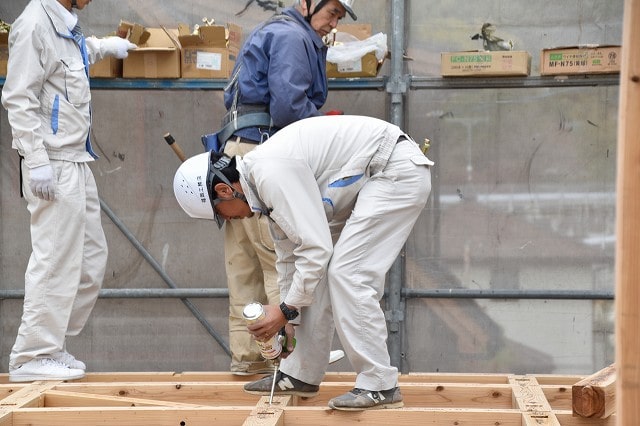 福岡県那珂川市05　注文住宅建築現場リポート⑤　～上棟式～