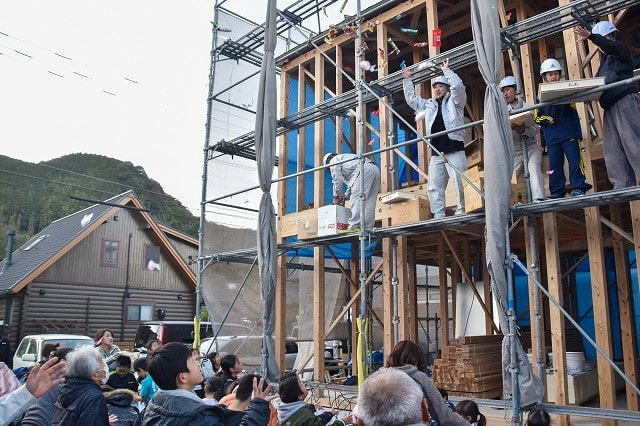 福岡県那珂川市05　注文住宅建築現場リポート⑤　～上棟式～