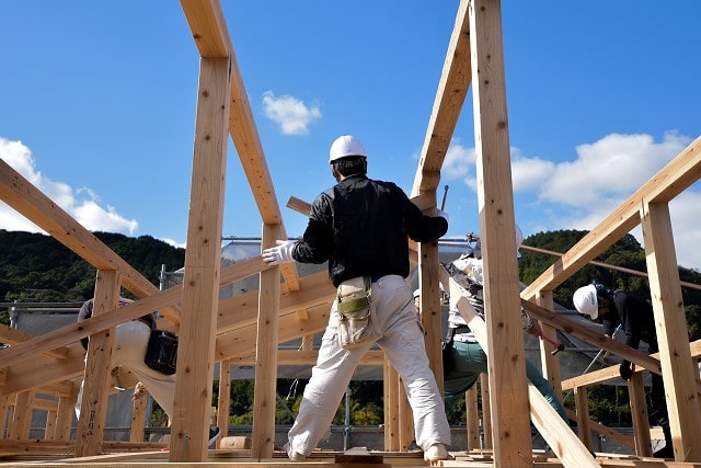 福岡県那珂川市05　注文住宅建築現場リポート⑤　～上棟式～