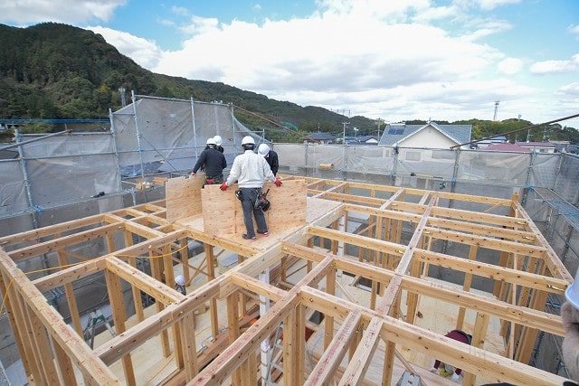 福岡県那珂川市05　注文住宅建築現場リポート⑤　～上棟式～