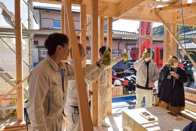 「那珂川市05」注文住宅現場リポート⑤【上棟式】