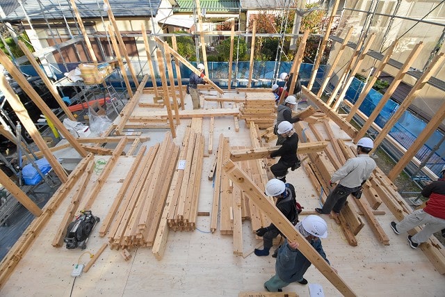 福岡県那珂川市05　注文住宅建築現場リポート⑤　～上棟式～