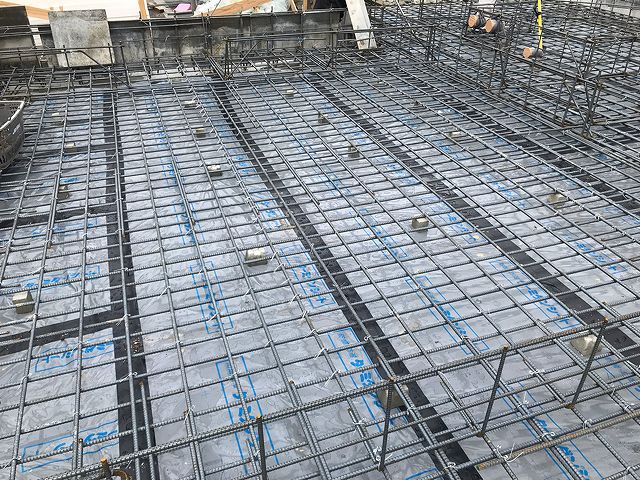 「福岡市西区03」注文住宅現場リポート③【基礎工事】【配筋検査】