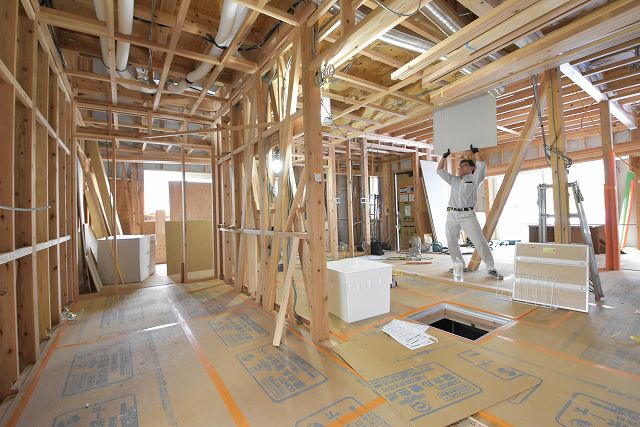 「糟屋郡03」注文住宅現場リポート⑦【外装工事】【サイディング】