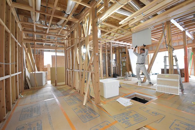 福岡県糟屋郡03　注文住宅建築現場リポート⑦