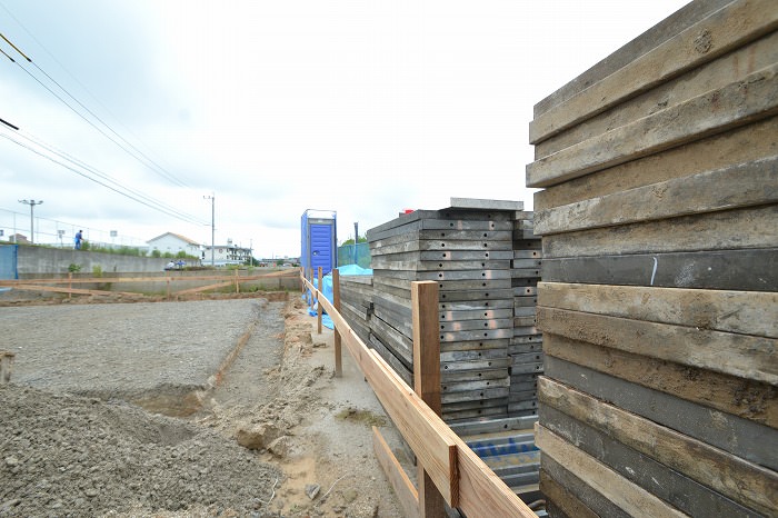 「福岡市南区花畑02」注文住宅現場リポート②【基礎工事】【砕石転圧】