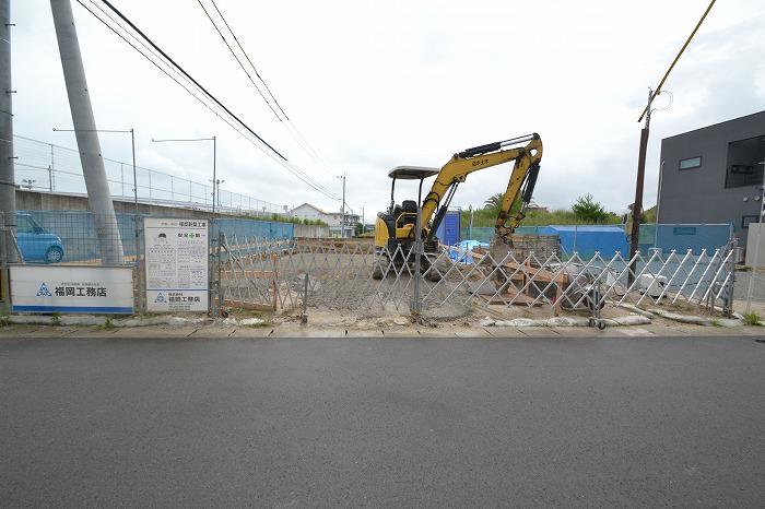 「福岡市南区花畑02」注文住宅現場リポート②【基礎工事】【砕石転圧】