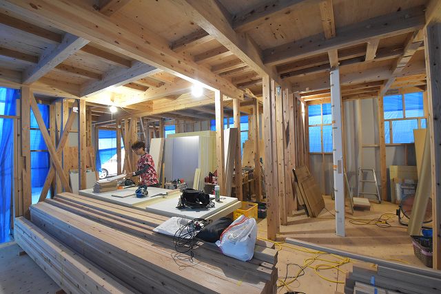 「福岡市早良区曙01」注文住宅現場リポート⑥【木工事】【サッシ】