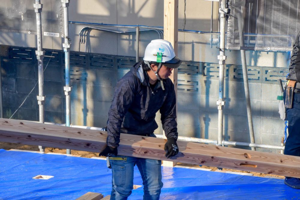 「福津市東福間01」注文住宅現場リポート③【上棟式】