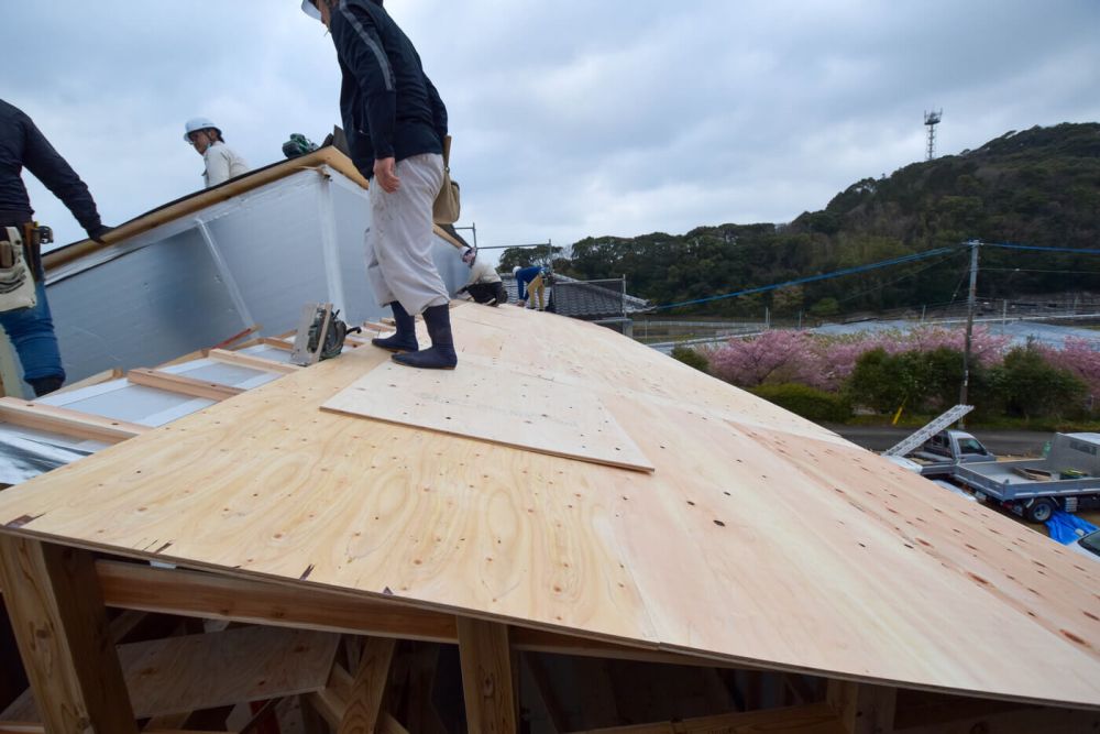 福岡県福津市東福間01　注文住宅建築現場リポート③　～上棟式～