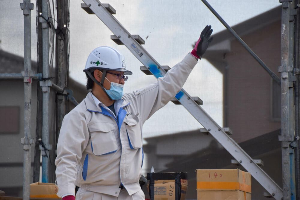 福岡県福津市東福間01　注文住宅建築現場リポート③　～上棟式～