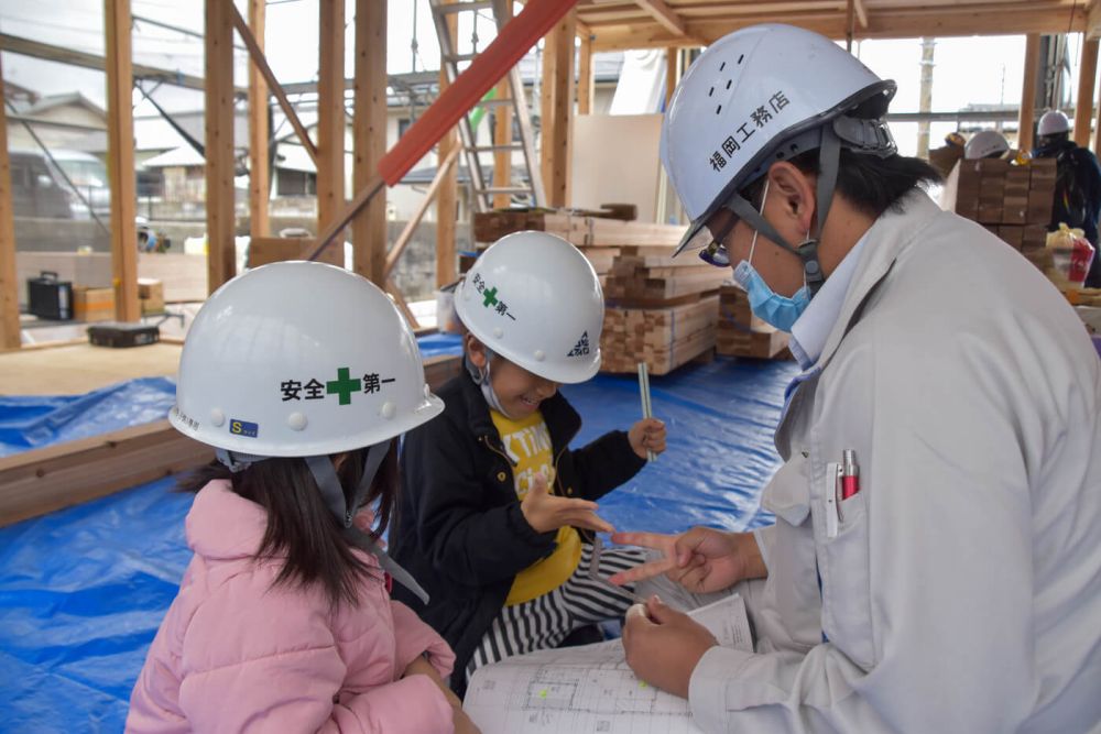 福岡県福津市東福間01　注文住宅建築現場リポート③　～上棟式～