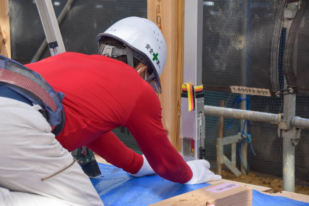 「福津市東福間01」注文住宅現場リポート③【上棟式】