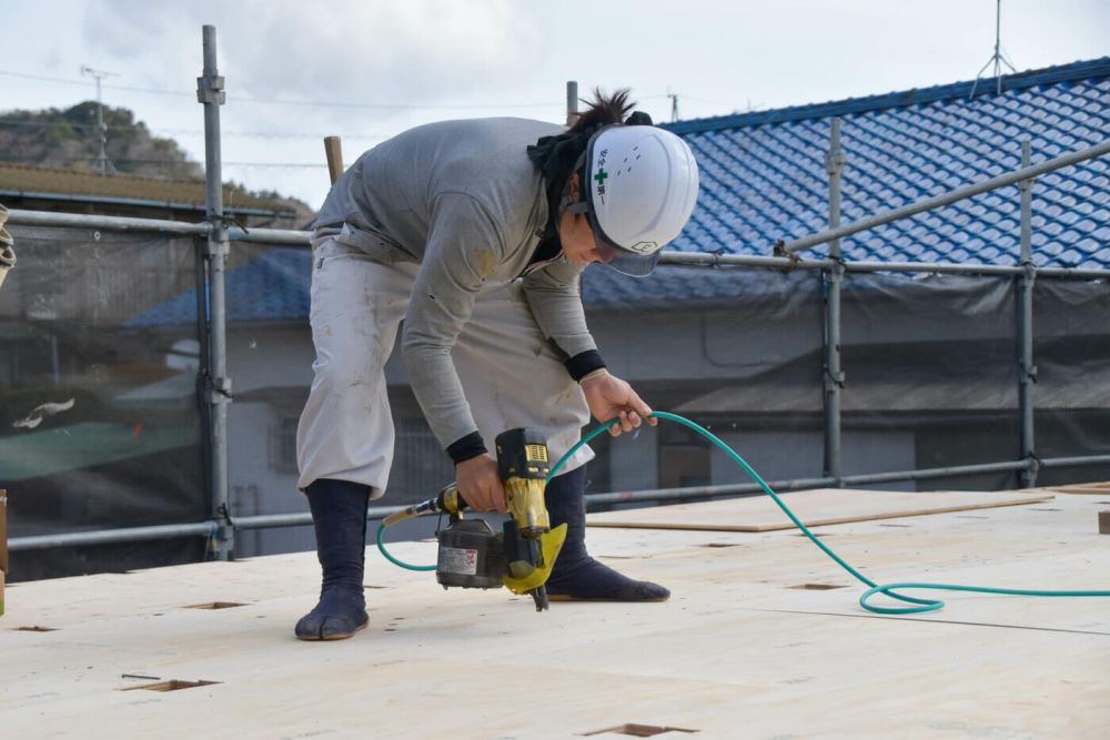 「福津市東福間01」注文住宅現場リポート③【上棟式】