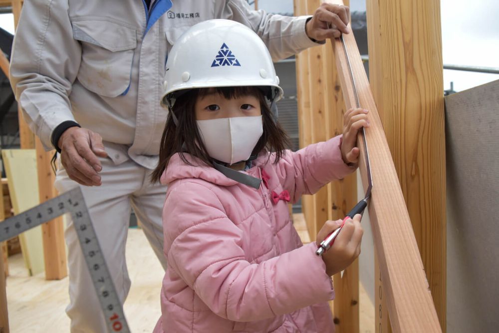 福岡県福津市東福間01　注文住宅建築現場リポート③　～上棟式～