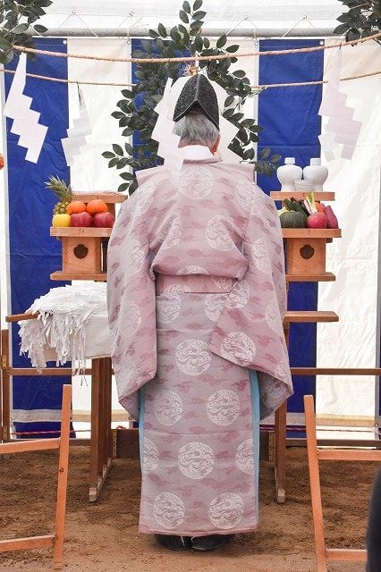 「福岡市南区17」注文住宅現場リポート①【地鎮祭】