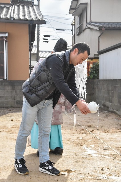 福岡市南区17　注文住宅建築現場リポート①　～地鎮祭～