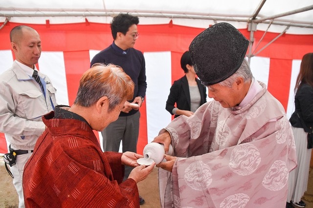 福岡市南区17　注文住宅建築現場リポート①　～地鎮祭～