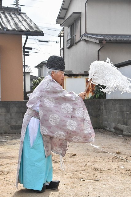 福岡市南区17　注文住宅建築現場リポート①　～地鎮祭～