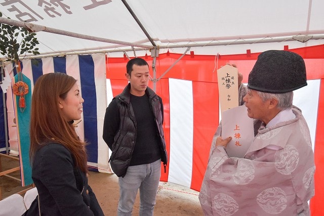 福岡市南区17　注文住宅建築現場リポート①　～地鎮祭～