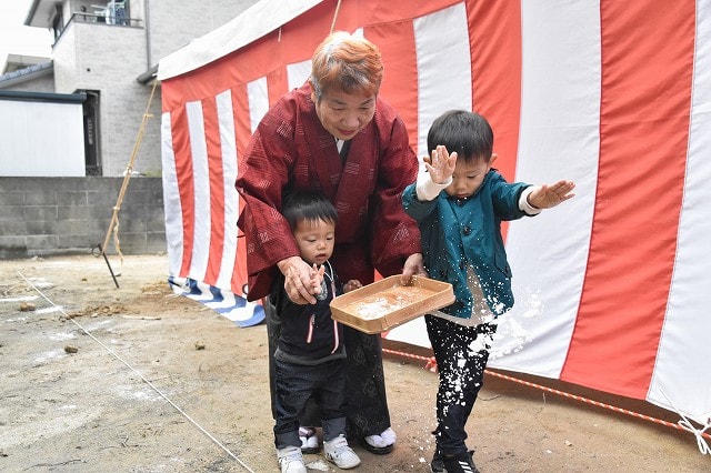 福岡市南区17　注文住宅建築現場リポート①　～地鎮祭～