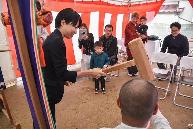 福岡市南区17　注文住宅建築現場リポート①　～地鎮祭～