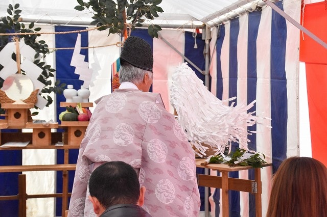 「福岡市南区17」注文住宅現場リポート①【地鎮祭】