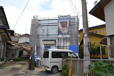 福岡県春日市01　注文住宅建築現場リポート⑧