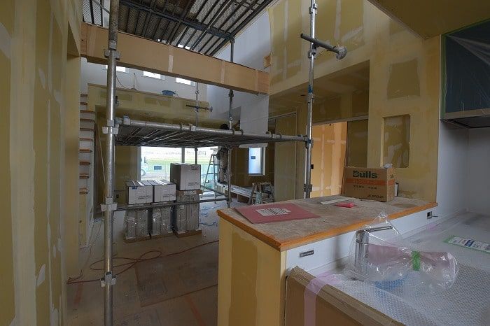 「三井郡大刀洗町02」注文住宅現場リポート⑪【内装工事】【クロス】