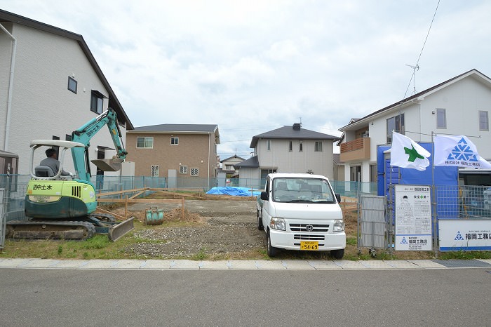 「福津市02」注文住宅現場リポート③【基礎工事】【砕石転圧】