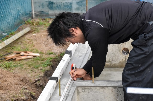 「太宰府市大佐野01」注文住宅現場リポート④【基礎工事】【出来方検査】