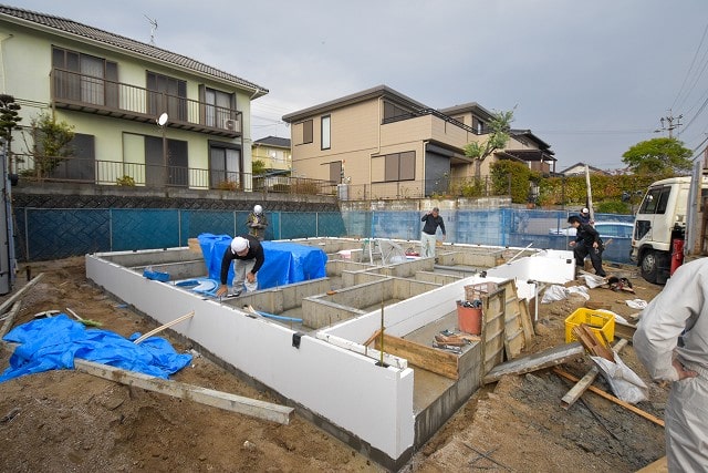 「太宰府市大佐野01」注文住宅現場リポート④【基礎工事】【出来方検査】