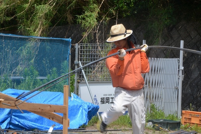 「宗像市02」注文住宅現場リポート②【基礎工事】【配筋】