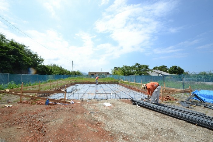 「宗像市02」注文住宅現場リポート②【基礎工事】【配筋】